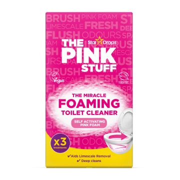 The Pink Stuff магическа пяна за WC (3 бр.) – мощно почистване и свежест
