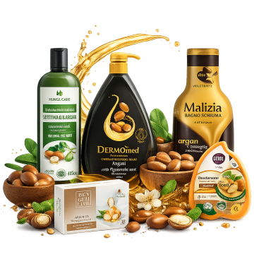 ARGAN GOLD SPA – Луксозен подхранващ сет с арган и ванилия