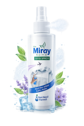 Miray Home Спрей за дрехи с ефект на бързо гладене и дълготраен аромат 200мл