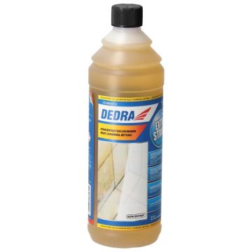  DEDRA DED8823C12 - Силен препарат, концентрат за отстраняване на ръжда, камък, бетон , 1 литър 