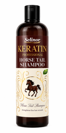 Професионален шампоан за коса Selinor Keratin Horse Tail Shampoo 700мл