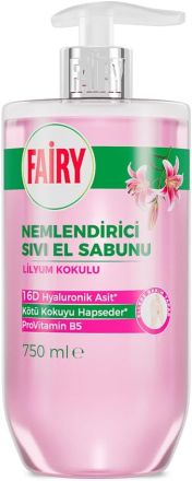 Хидратиращ течен сапун за ръце Fairy Лилия -  750 мл