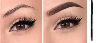 Prouve Водоустойчив молив за вежди 2- Студено кафяво