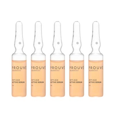 Активен анти-ейдж серум Prouvé 10 x 3 мл – изглажда бръчките и подмладява кожата