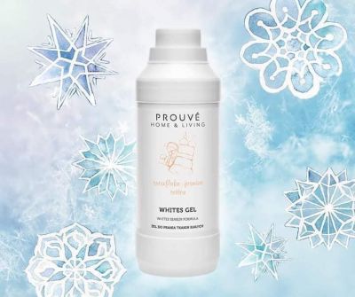 Гел за пране на бели дрехи Prouvé 1000 мл – премахва петна и запазва бялото