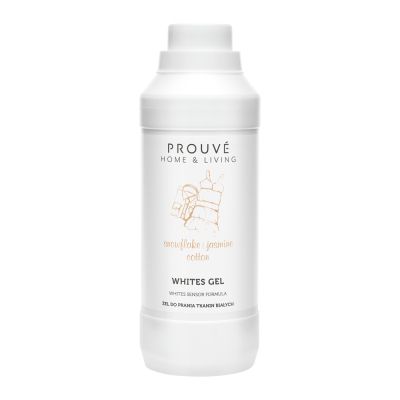 Гел за пране на бели дрехи Prouvé 1000 мл – премахва петна и запазва бялото