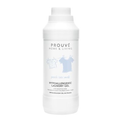 Хипоалергенен гел за пране Prouvé 1000 мл – нежен към кожата и ефективен срещу петна