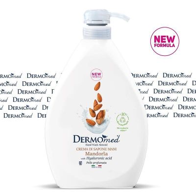 Dermomed течен сапун Бадем 1000 мл – нежно почистване и подхранващ аромат
