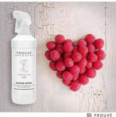 Спрей за почистване на душ кабини Prouvé 500 мл – премахва варовик и следи от вода