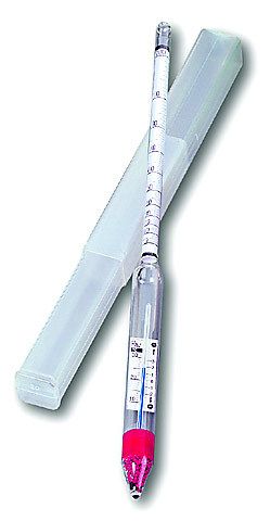 Спиртомер с термометър 