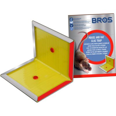 Леплив капан с примамка за мишки