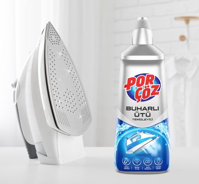 Почистващ препарат за ютии Por Coz 400 мл – премахва котлен камък и остатъци