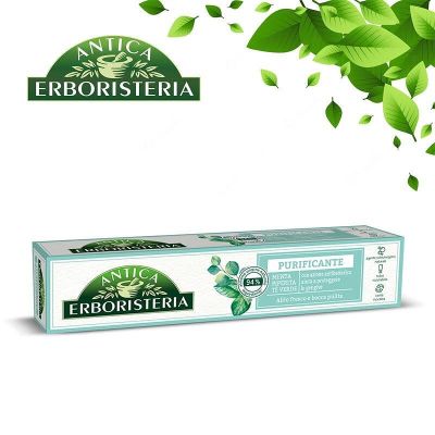 Паста за зъби със силно почистваща формула Antica Erboristeria Purificante 75 мл – дълбоко почистване и свеж дъх