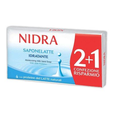 Хидратиращ сапун Nidra Milk 2+1бр.