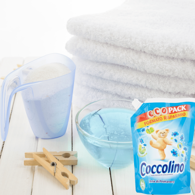 Coccolino Aria Di Primavera Eco Pack омекотител – 26 пранета, свеж пролетен аромат