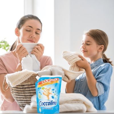Coccolino Aria Di Primavera Eco Pack омекотител – 26 пранета, свеж пролетен аромат