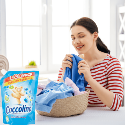 Coccolino Aria Di Primavera Eco Pack омекотител – 26 пранета, свеж пролетен аромат