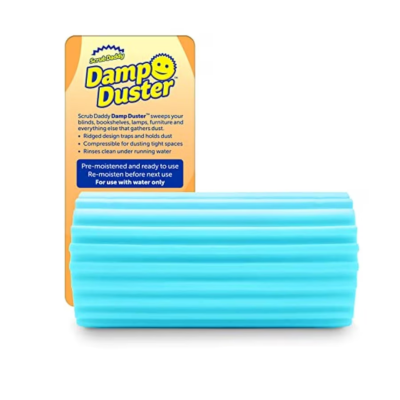 Scrub Daddy Damp Duster синя – гъба за почистване на прах без усилие