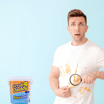 Scrub Daddy OXI препарат за петна 1 кг – мощно действие за бяло пране и упорити петна