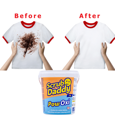 Scrub Daddy OXI препарат за петна 1 кг – мощно действие за бяло пране и упорити петна