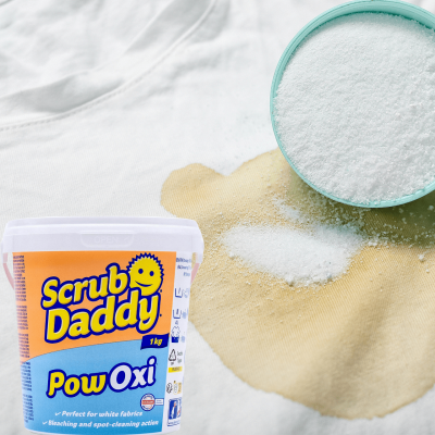Scrub Daddy OXI препарат за петна 1 кг – мощно действие за бяло пране и упорити петна