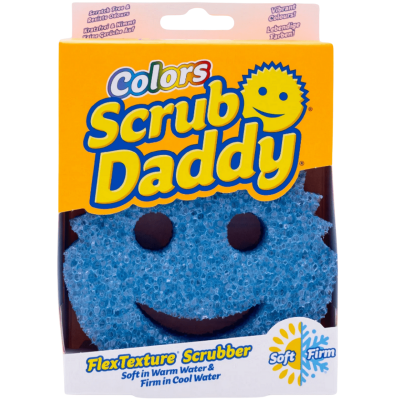 Scrub Daddy синя почистваща гъба – ефективно почистване без надраскване