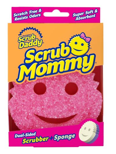 Scrub Daddy Mommy двустранна гъба – ефективно и нежно почистване в едно