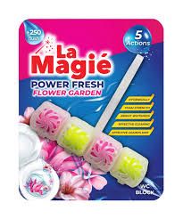 Тоалетен блок La Magie Power Fresh Flower Garden 