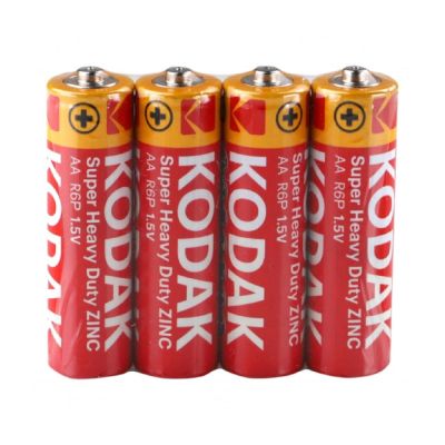 Батерии Kodak Super Heavy Duty Zinc AA(R6P) – 4 броя