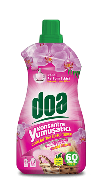 DOA концентриран омекотител Орхидея 1.5 л – дълготрайна свежест и мекота