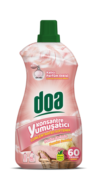 DOA концентриран омекотител Пудра 1.5 л – нежна мекота и деликатен аромат