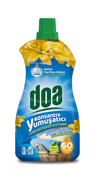 DOA концентриран омекотител Лилиум 1.5 л – дълготрайна свежест и мекота