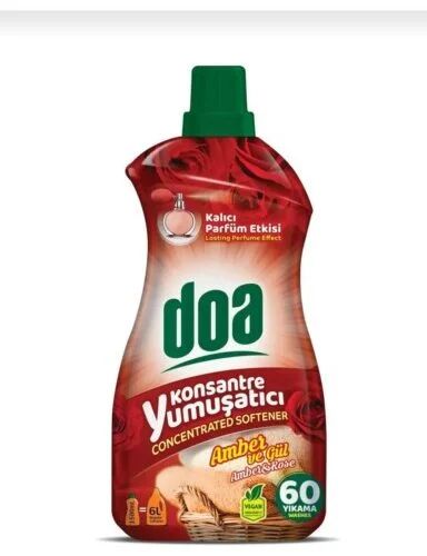 DOA концентриран омекотител Амбър и Роза 1.5 л – луксозен аромат и мекота