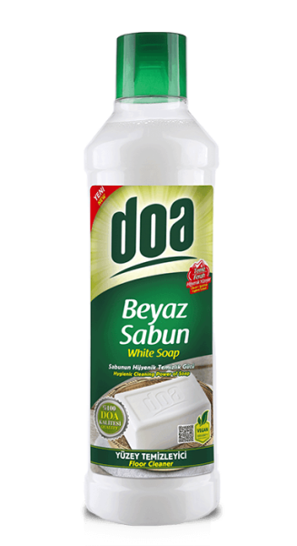 DOA препарат за под Бял сапун 1 л – нежна свежест и перфектна чистота