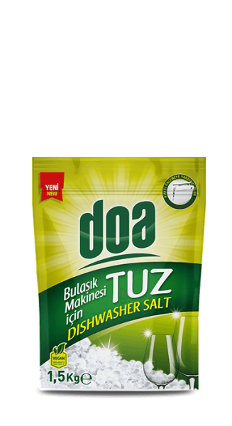 DOA сол за съдомиялна машина 1.5 кг – защита от варовик и по-добро измиване