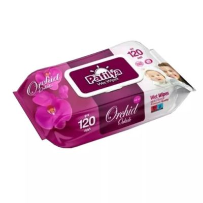 Мокри кърпи PAFILYA с орхидея 120 бр. – нежно почистване и елегантен аромат