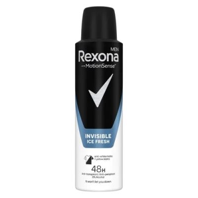 Rexona Men Invisible Ice Fresh – 48 часа ледена свежест без петна