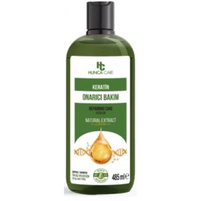 Шампоан с кератин Hunca Care 485 мл – възстановява и укрепва косата