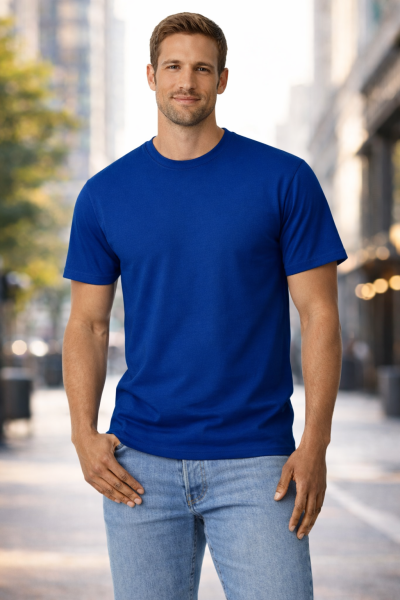 Мъжка тениска GILDAN gi65000 - къс ръкав, високо качество! 