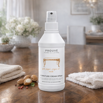 Крем спрей за мебели Prouvé 300 мл – почистване, подхранване и блясък