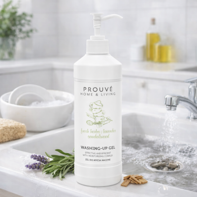 Гел за миене на съдове Prouvé 500 мл – ефективно премахва мазнини и замърсявания