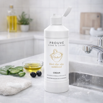 Кадифено мляко за почистване Prouvé 500 мл – нежно почистване и блясък без надраскване