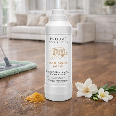 Препарат за дървени подове и ламинат Prouvé 1000 мл – почистване и защита без следи
