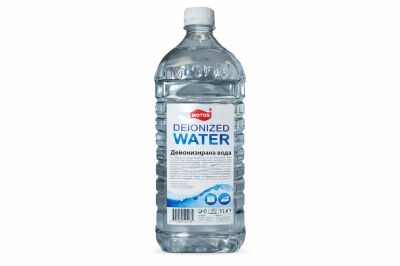 MOTOX дейонизирана вода 1 л – чиста вода за техника и дома