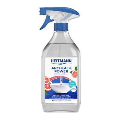 HEITMANN POWER препарат против варовик 500 мл – за арматура и фаянс с помпа