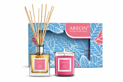 Луксозен  комплект Момина сълза – свещ и парфюм за дома (150 мл)