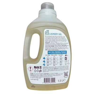 OneEco „Свеж шепот“ гел за пране 1.5 л – концентрат с деликатен свеж аромат