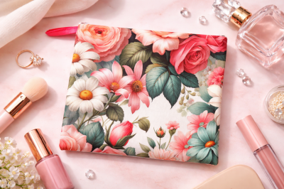 Козметичен несесер „Розова градина“ – елегантност в детайла