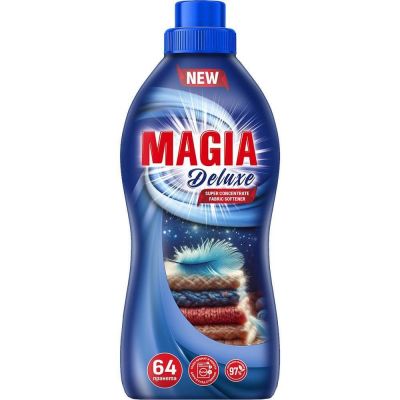 Магия Deluxe омекотител суперконцентрат 1.52 л – 64 пранета, максимална мекота и дълготрайна свежест