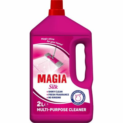 Магия Silk препарат за под 2 л – деликатна грижа и изискан аромат (розов)